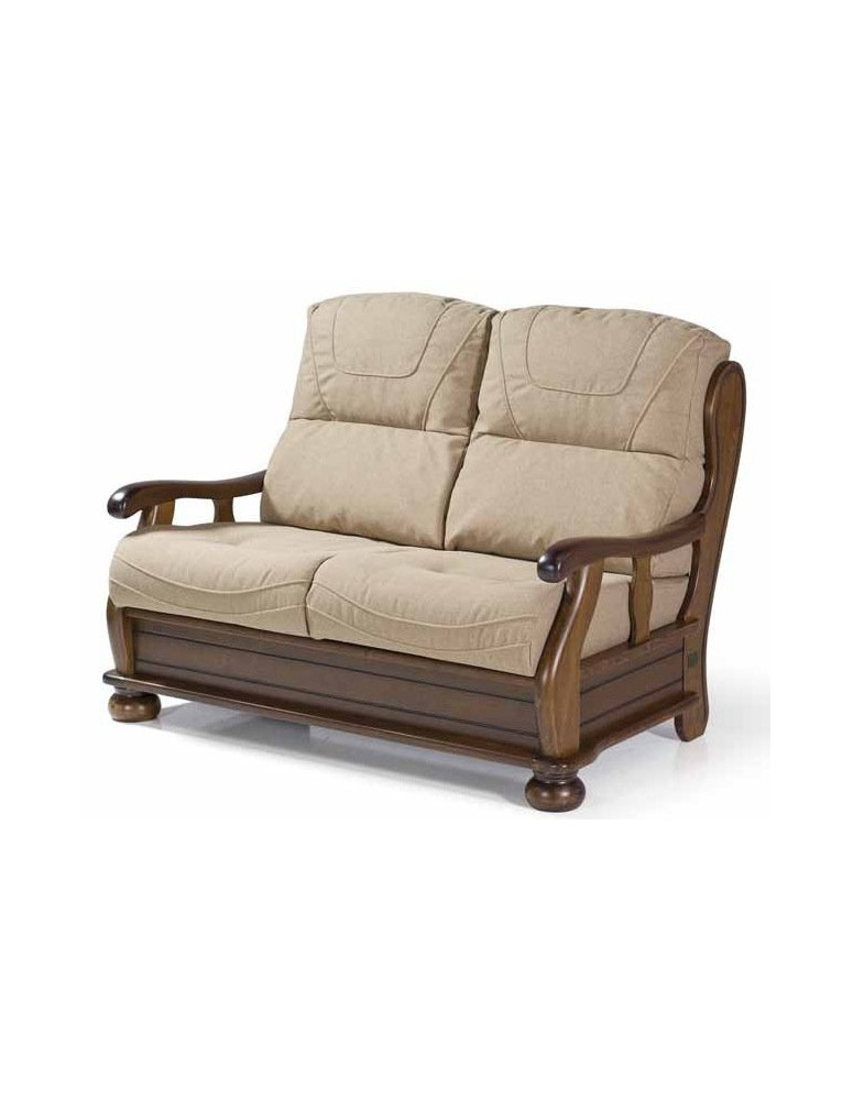 Divano 2 posti  PRAGA  massello rovere