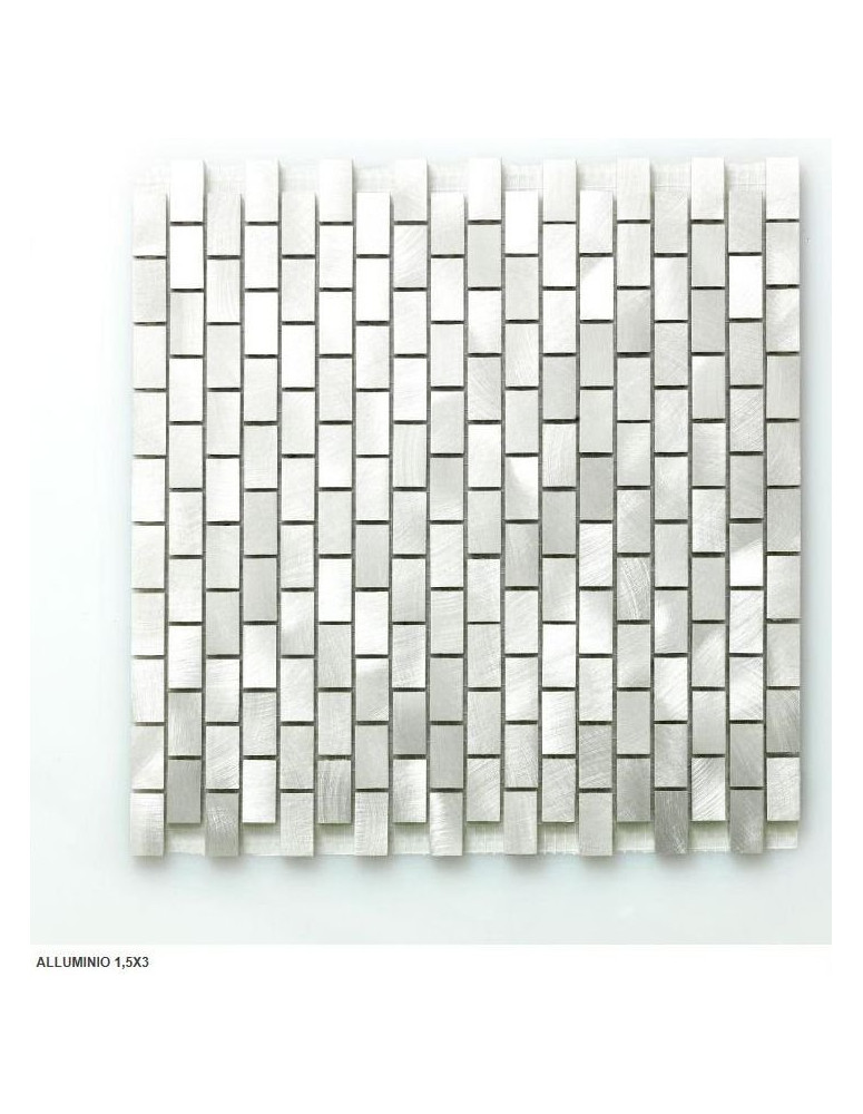 Mosaico in alluminio 1,5 x 3