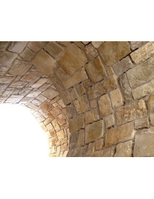 Pietra di IZZALINI  Riquadrata a colla