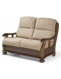 Divano 2 posti  PRAGA  massello rovere