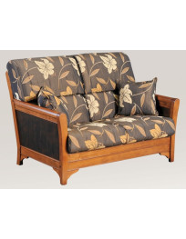 SESTRIERE  divano 2 posti  / poltrona in massello rustico