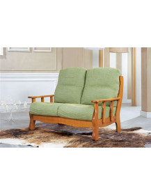 Divano rustico in rovere LONDRA