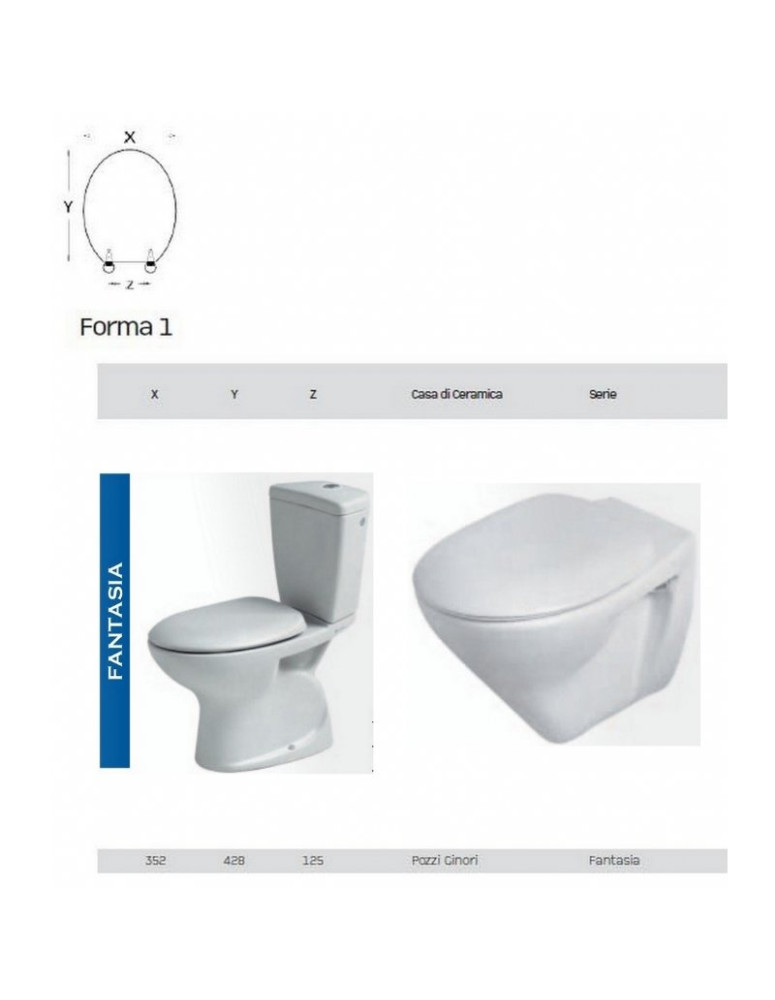 Copriwater POZZI GINORI