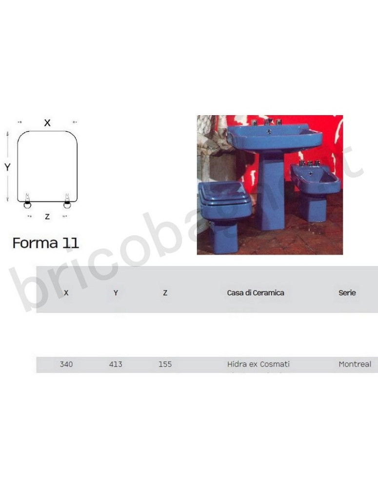 Copriwater HIDRA ex Cosmati