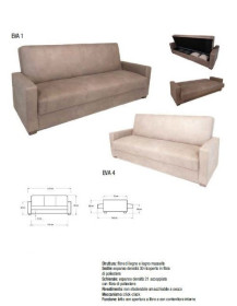 Divano-letto click clack MONTREAL