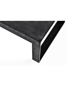 Tavolino basso FRAME in calcestruzzo alleggerito