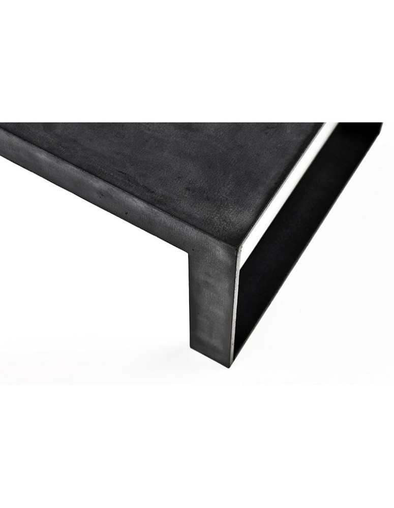 Tavolino basso FRAME in calcestruzzo alleggerito