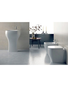 Wc Rimless + Sedile + Bidet  DIVA   h.42 cm.