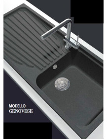 Lavello incasso GENOVESE 116 X 50 Granito