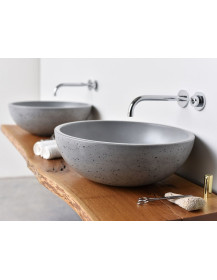 Lavabo appoggio ORB in FixCrete