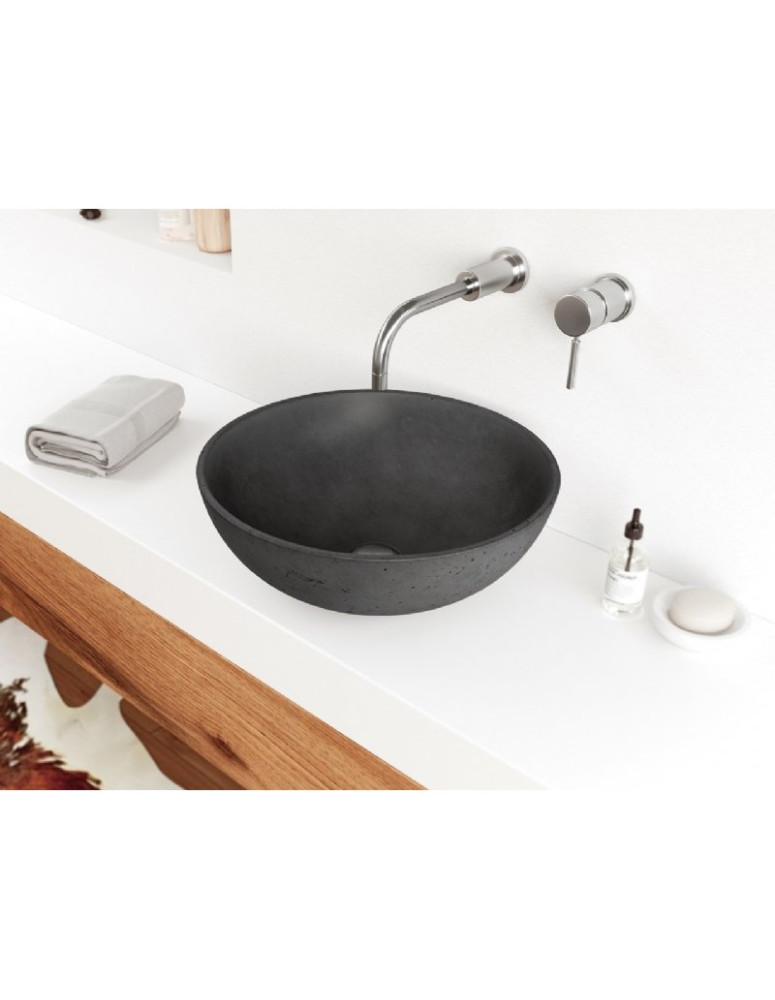 Lavabo appoggio ORB in FixCrete