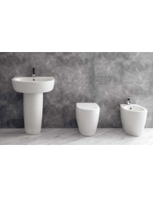 Wc Rimless + Sedile + Bidet  NEW TODAY h. 43 cm.