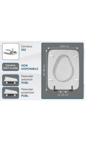 Copriwater  x sanitari ALICE Ceramica