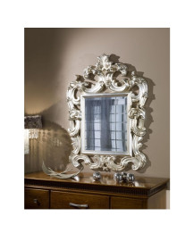 Specchiera sagomata argento FABIOLA