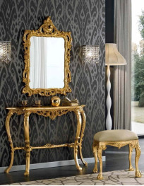 Compose' da ingresso in oro barocco