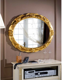 Specchio ovale GOLD