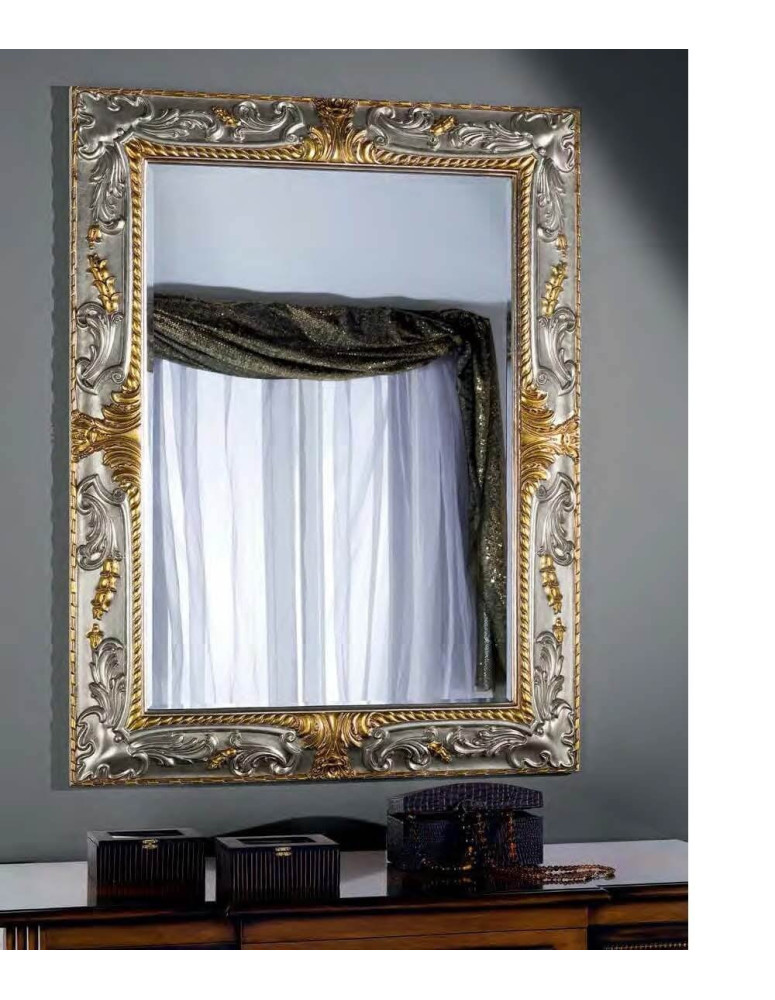 Specchiera argento WINDSOR