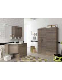 Componibile + portalavatrice L.131 P.35  - 62