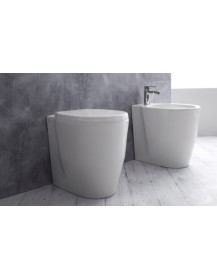 Wc rimless + Sedile +  Bidet h. 42 cm. GATE