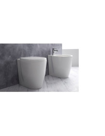 Wc rimless + Sedile +  Bidet h. 42 cm. GATE