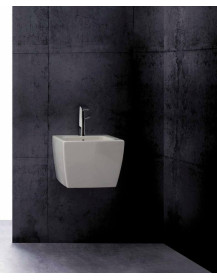 Wc Rimless +Sedile +  Bidet SIMPLY h. 43 cm.