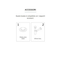 Lavabo EUTRAPLUS appoggio