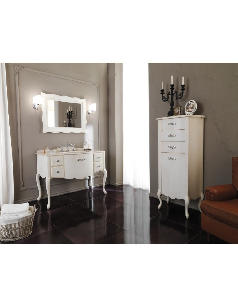 Mobile  '' vintage '' sabbia antico cm. 118