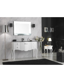 Consolle NOVECENTO  bianco laccato cm. 116