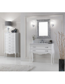 VOGUE consolle TOTAL WHITE  (  cm. 104 L. x  44  cm. Prof. )