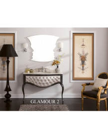 Consolle GLAMOUR Capitonnè cm. 116