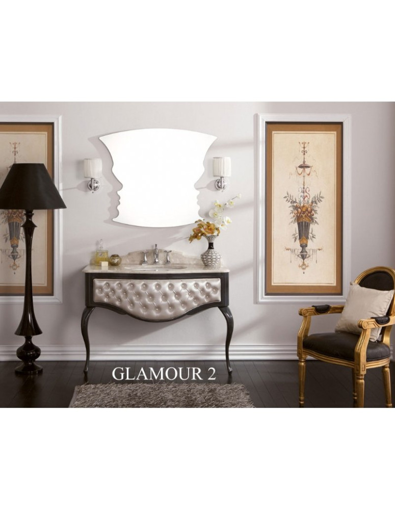 Consolle GLAMOUR Capitonnè cm. 116