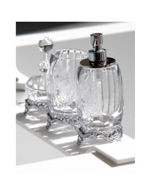 Set cristallo / ottone CAMEO