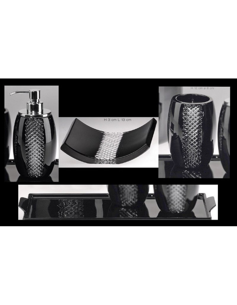 Set cristallo BLACK
