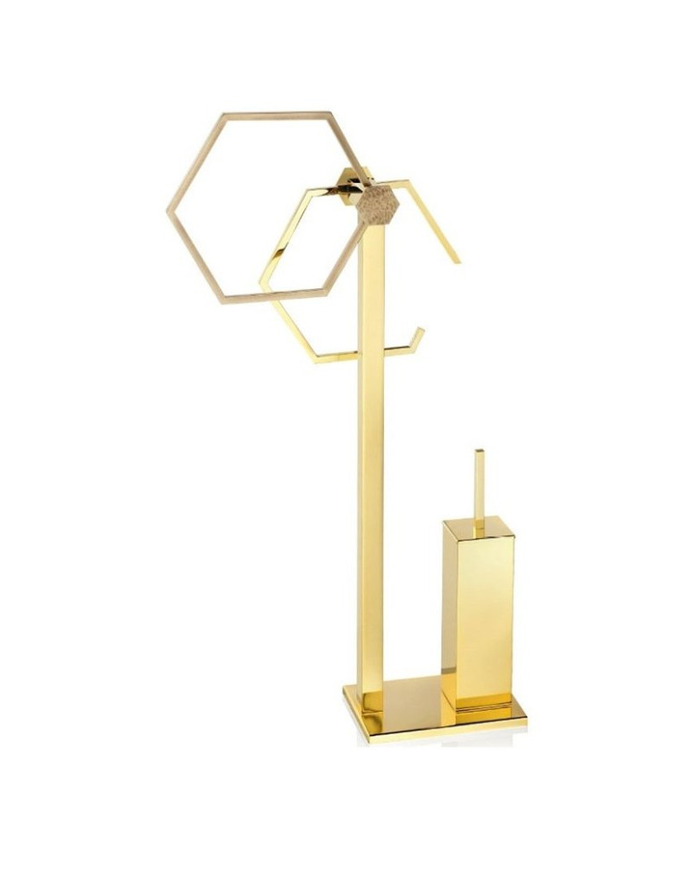 Piantane WC/BIDET oro - ottone - brunito- cromo  MODERN LINE