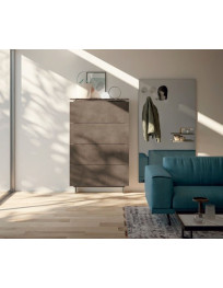 Set Ingresso  / Scarpiera HOSOI Brown  L. 105 P. 20,5