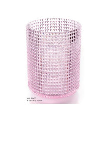 Accessori Cristallo Rosa KING