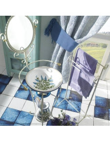 P/lavabo  antico decorato a mano Deruta