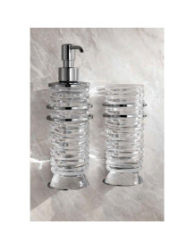 Set  a parete WAVE cristallo lavorato