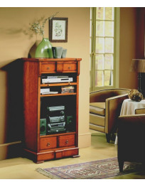 Mobile porta-TV e  HI-FI  ciliegio H. 120,5 x L. 61,5 x P. 41,6 cm.