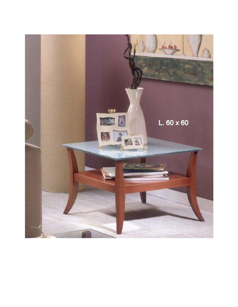 Tavolino DUERO h. 43 cm. Ciliegio americano