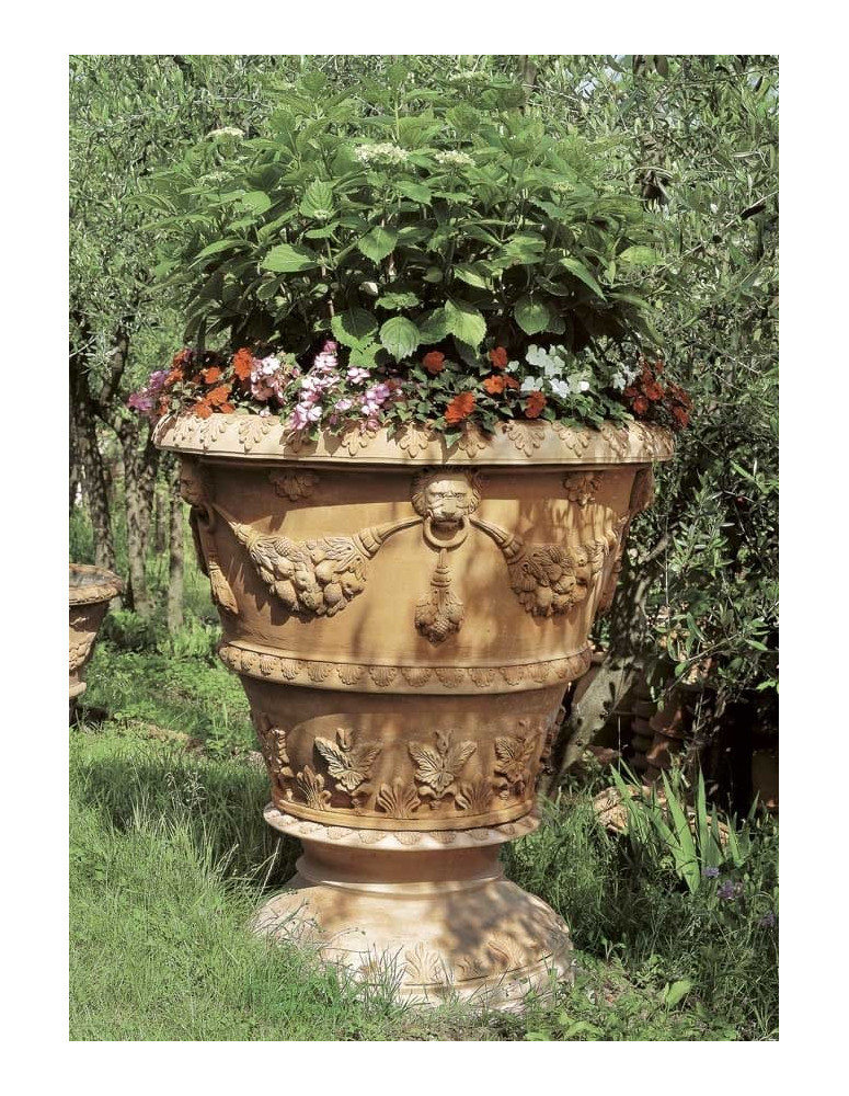 Vaso GIOIA Cotto Impruneta H.90 cm.