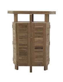 Mobile bar ripiegabile Teak