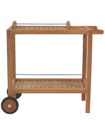 Carrelli portavivande da giardino  in Teak
