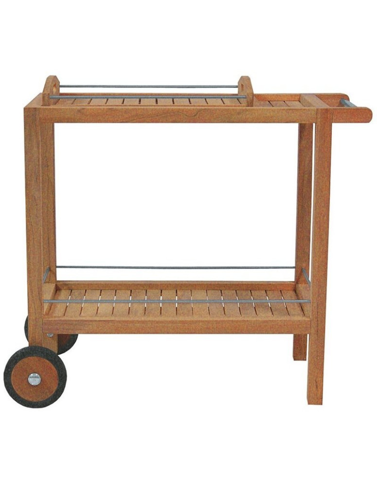 Carrelli portavivande da giardino  in Teak