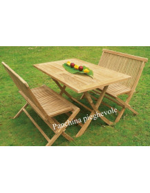 Panchine da giardino in Teak