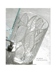 Set appoggio OPALE cristallo decorato