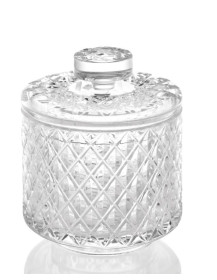 Set appoggio ROMBO cristallo intarsiato a mano