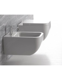 Wc rimless + Sedile + Bidet INFINITY sospesi