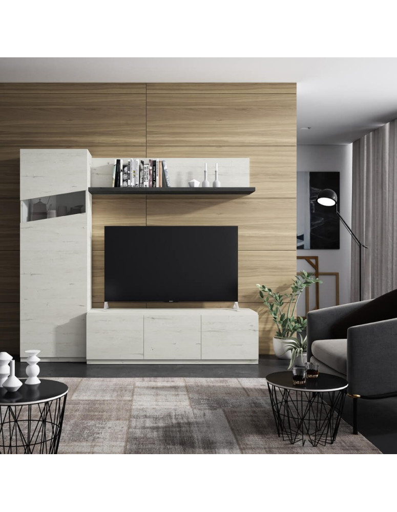 Parete living  cm.2,10 x 1,85  CLEA