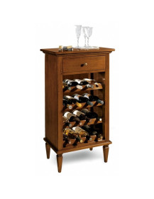 Mobili portabottiglie in massello